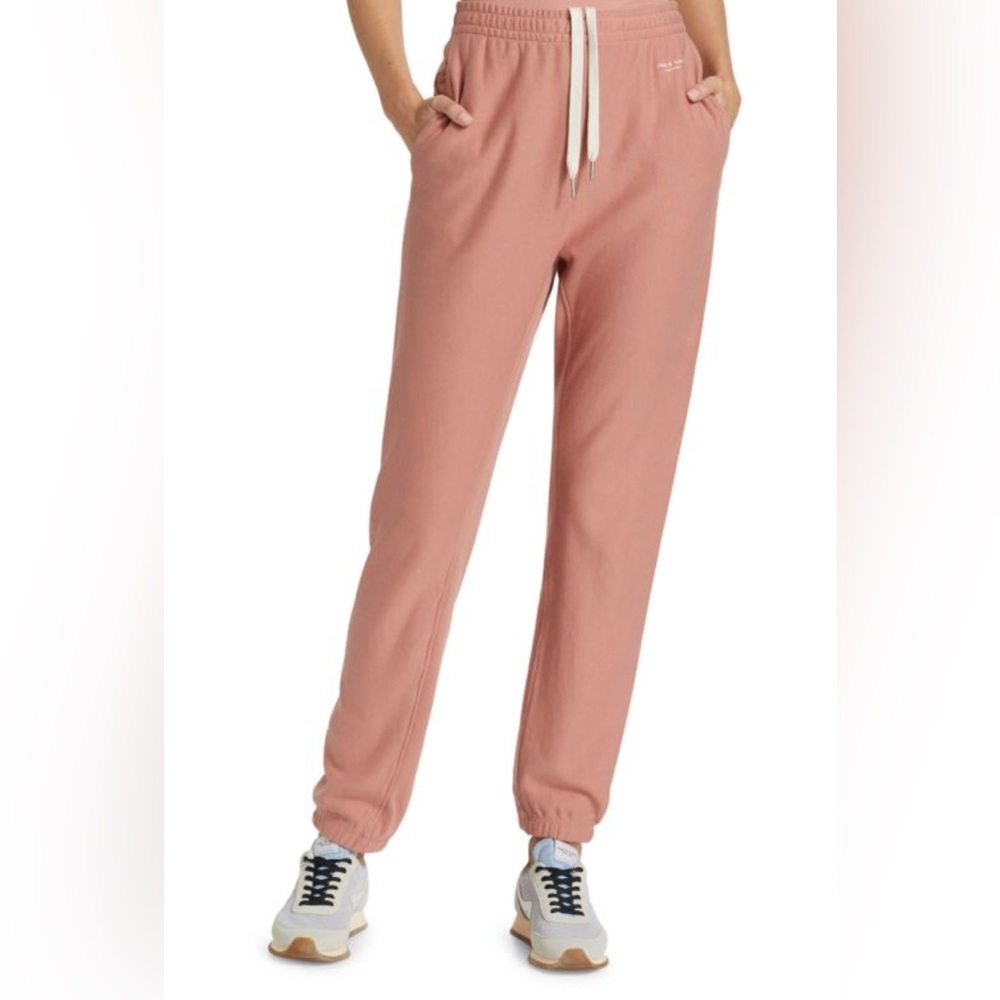 Rag & Bone Terry Dusty Pink Sweatpants Joggers Organic Cotton Size M